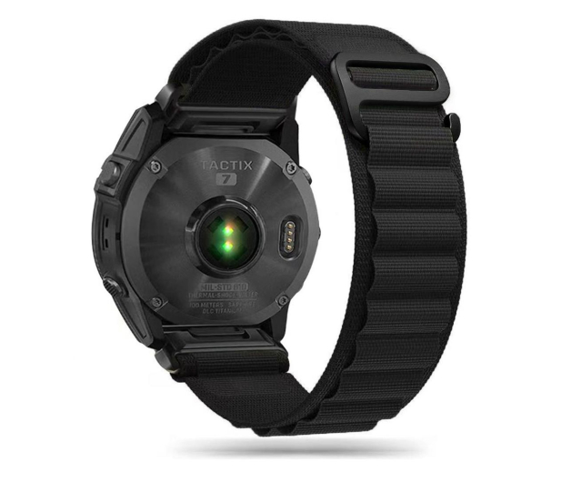 TECH-PROTECT Nylon Pro do Garmin Fenix (22mm) Black 9319456607727 - 1275760 - zdjęcie